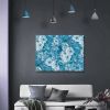 Framed Canvas Wall Art Decor Abstract Style Painting, Daisy Painting Decoration For Office Living Room, Bedroom Decor-Ready To Hang