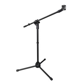 Mic Stand w/ Boom Arm 1mic Black