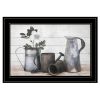 "Floral Farmhouse II" by Robin-Lee Vieira, Ready to Hang Framed Print, Black Frame