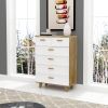 Drawer Dresser cabinet barcabinet, Buffet Sideboard Storage Cabinet, Buffet Server Console Tablestorge cabinetsolid Solid wood handle table leg for Di