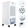 65W 3-in-1 Evaporative Air Cooler features top & bottom water tanks working simultaneously to circulate water around the unit for enhanced cooling eff