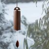 Outdoor Wind Chimes Heroic Windbell Antique Wind Bell, Deep Resonance Serenity Bell, Metal Cylinder Wind Chimes - Medium size