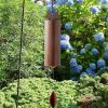 Outdoor Wind Chimes Heroic Windbell Antique Wind Bell, Deep Resonance Serenity Bell, Metal Cylinder Wind Chimes - Medium size