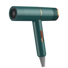 Home Dormitory High-power Hair Dryer (Option: Green-American Standard 110V)