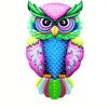 1pc Metal Owl Wall Decor, Outside Garden Decoration, Yard Art Outdoor Patio Fence Lawn Ornament, Home Decor, Room Decor, Party Supplies, Birthday Gift