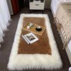 1pc, Soft and Durable Wool Carpet for Bedroom and Bedside - Perfect for Long Hair and Thickened Floor Mat