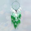 1pc; Fairy Butterfly Dream Catcher Gradient Color Crystal Stone Life Tree Feather Wind Chime Ornament Home Shop Decoration Pendant Finished Product Wi