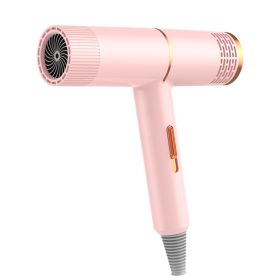 Home Dormitory High-power Hair Dryer (Option: Pink-European Standard)